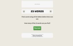 23 Words