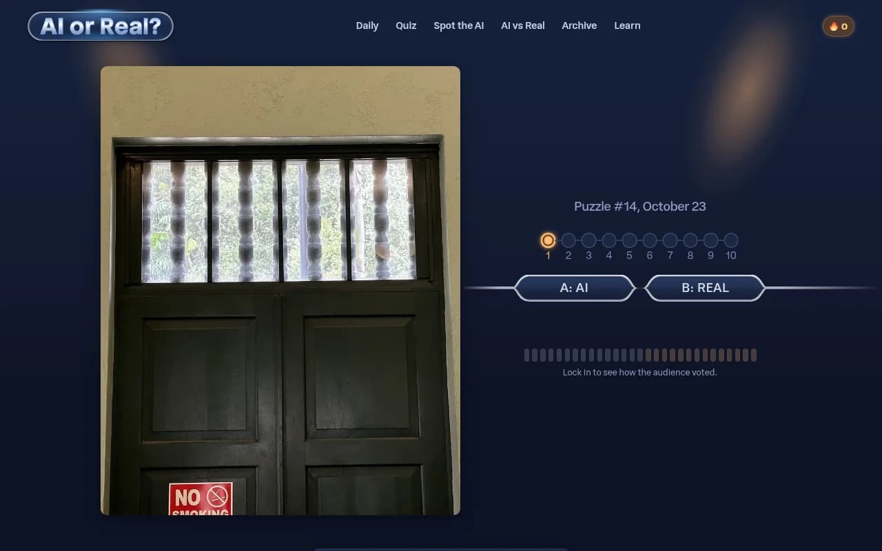 AI or Real?