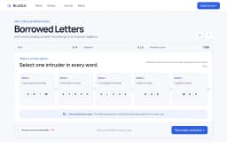 Borrowed Letters
