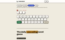 Cascadle