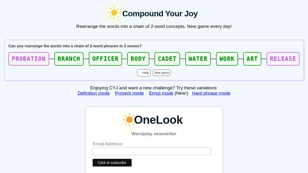 Compound Your Joy