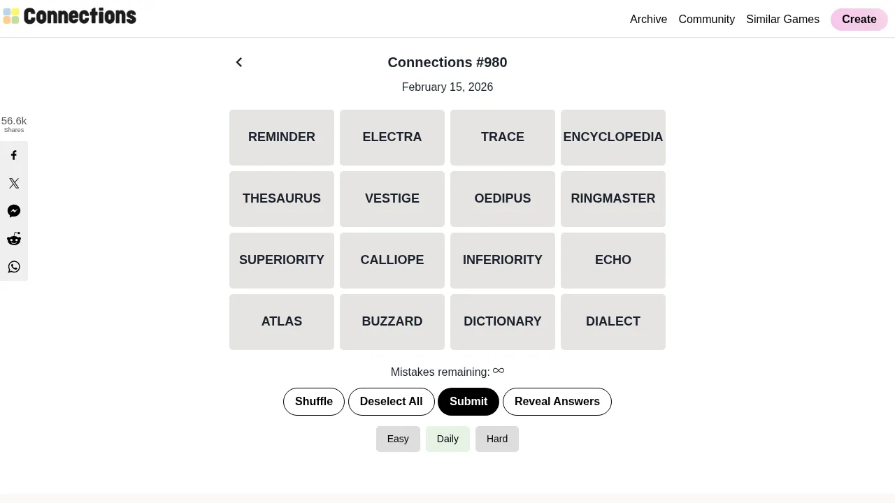 Connections Game