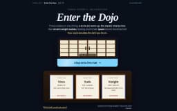 Enter the Dojo