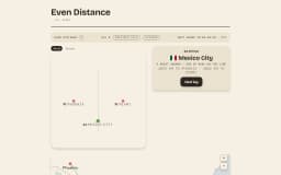 Even Distance