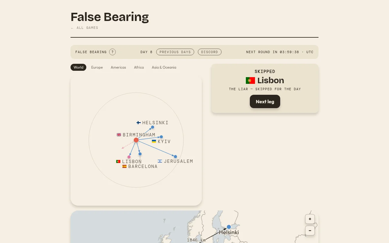 False Bearing