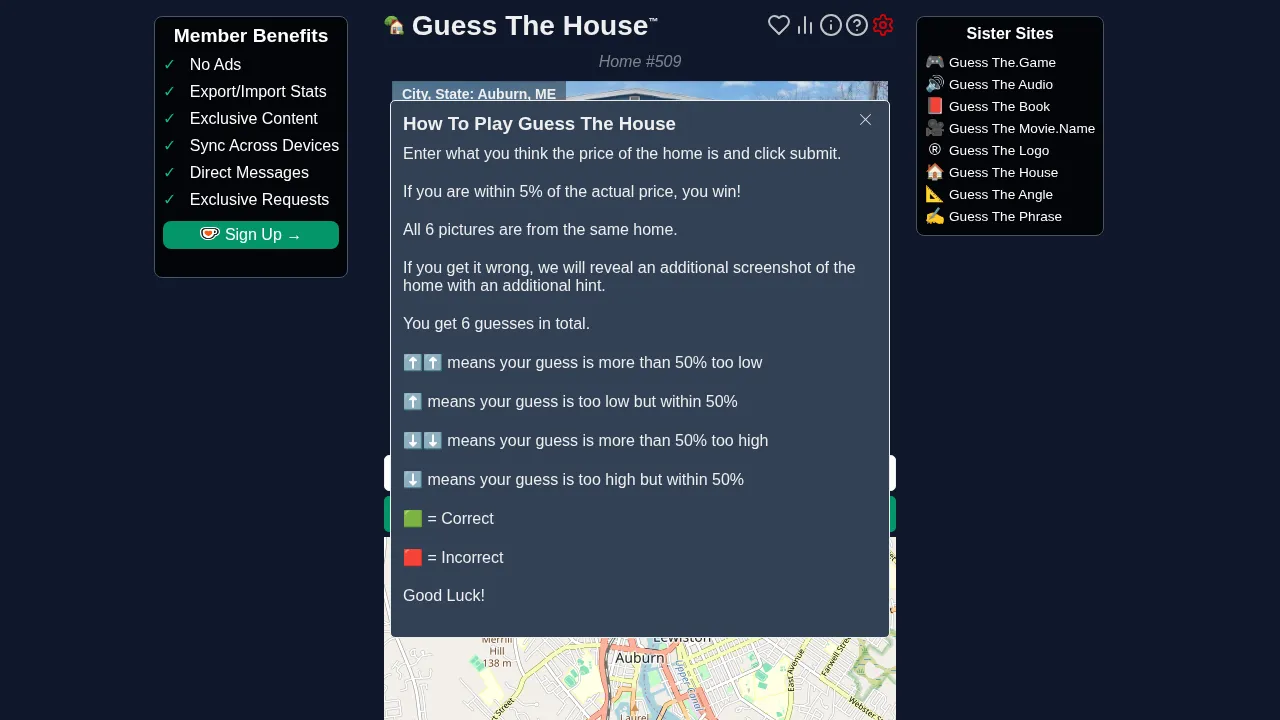 Guess The House