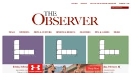 Mini Crossword (The Observer)