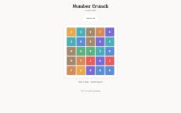 Number Crunch