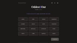 Oddest 1 Out