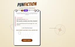 PunFiction: 1-Star Travel Reviews