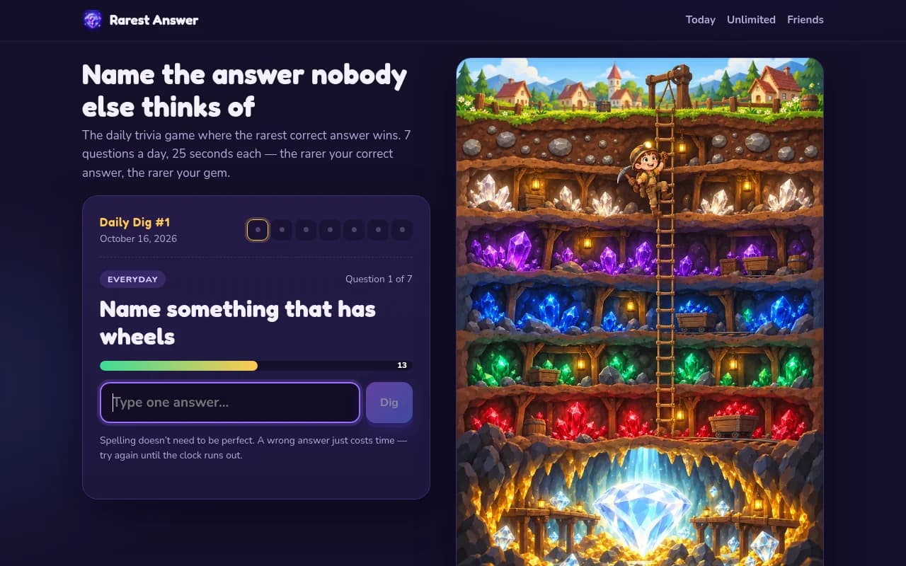 Rarest Answer