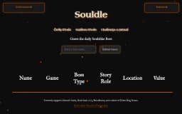 Souldle