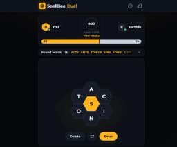 SpellBee Duel
