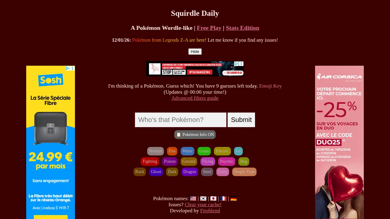 Squirdle Daily