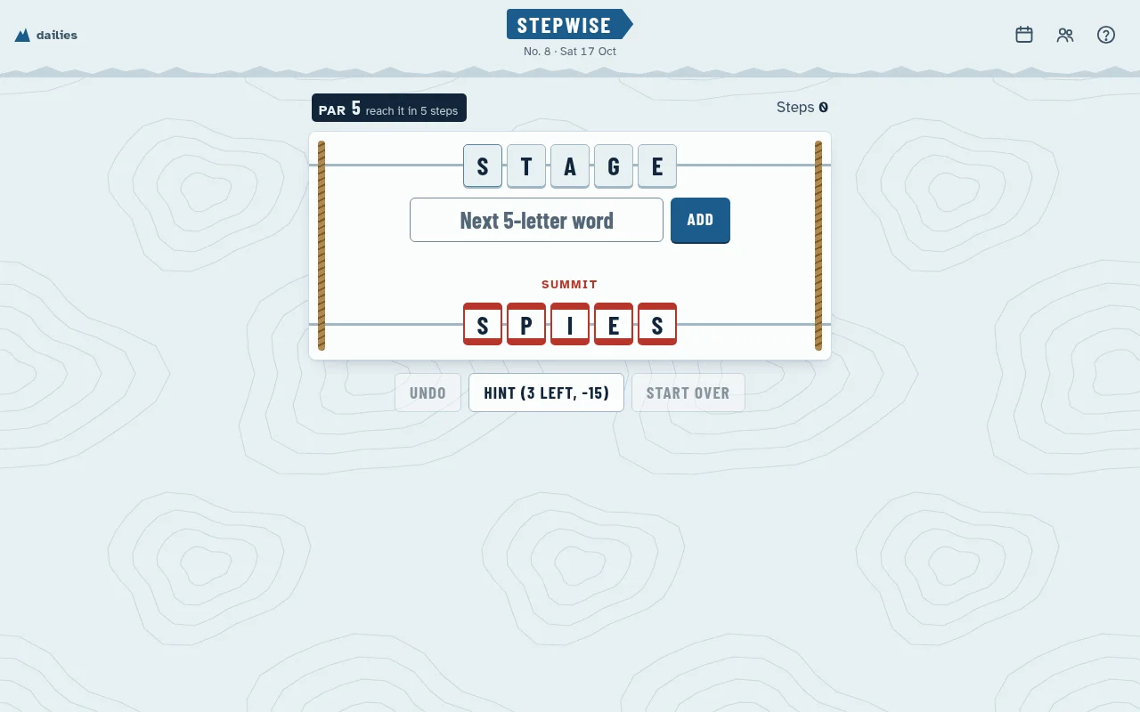 Stepwise