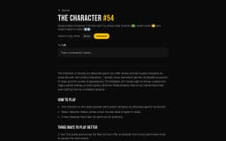 The Character