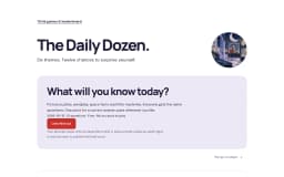 The Daily Dozen