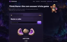 Think Rarer