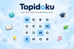 Topidoku - Daily Word Sudoku