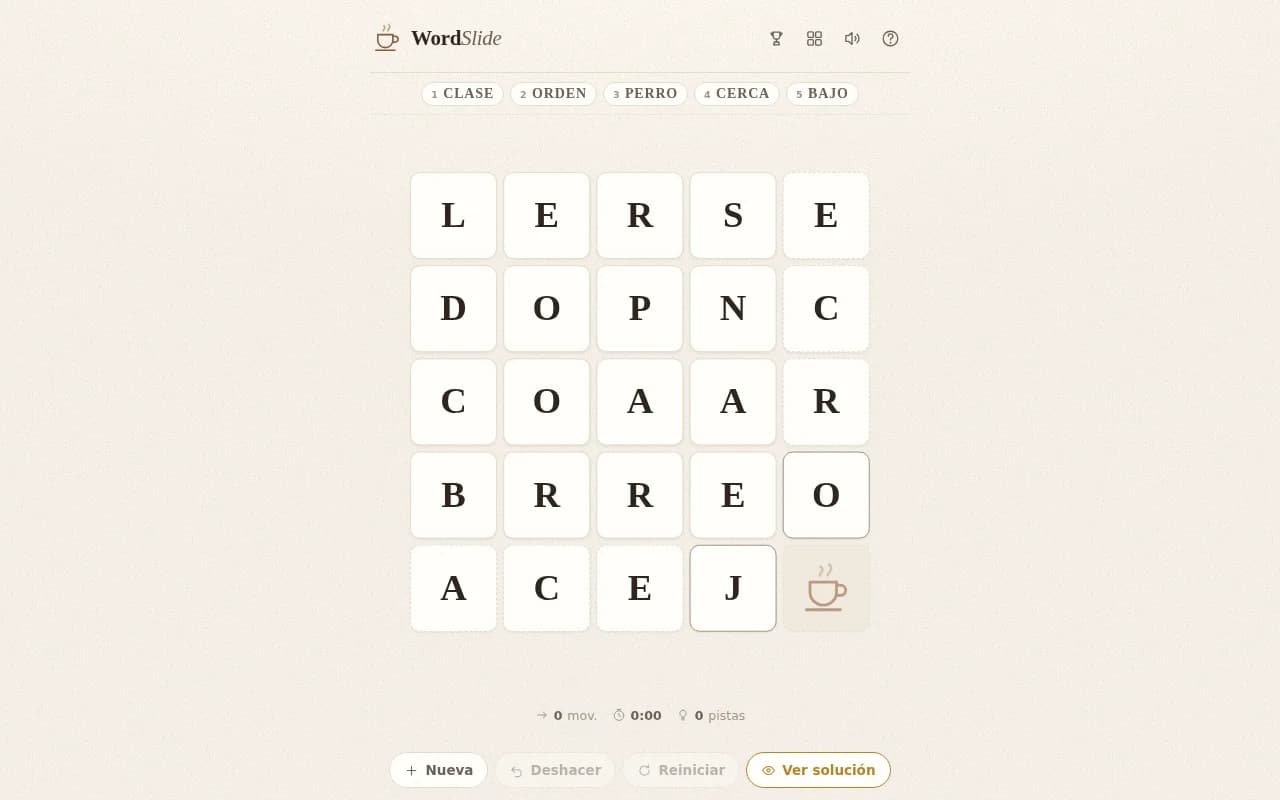 Word Slide